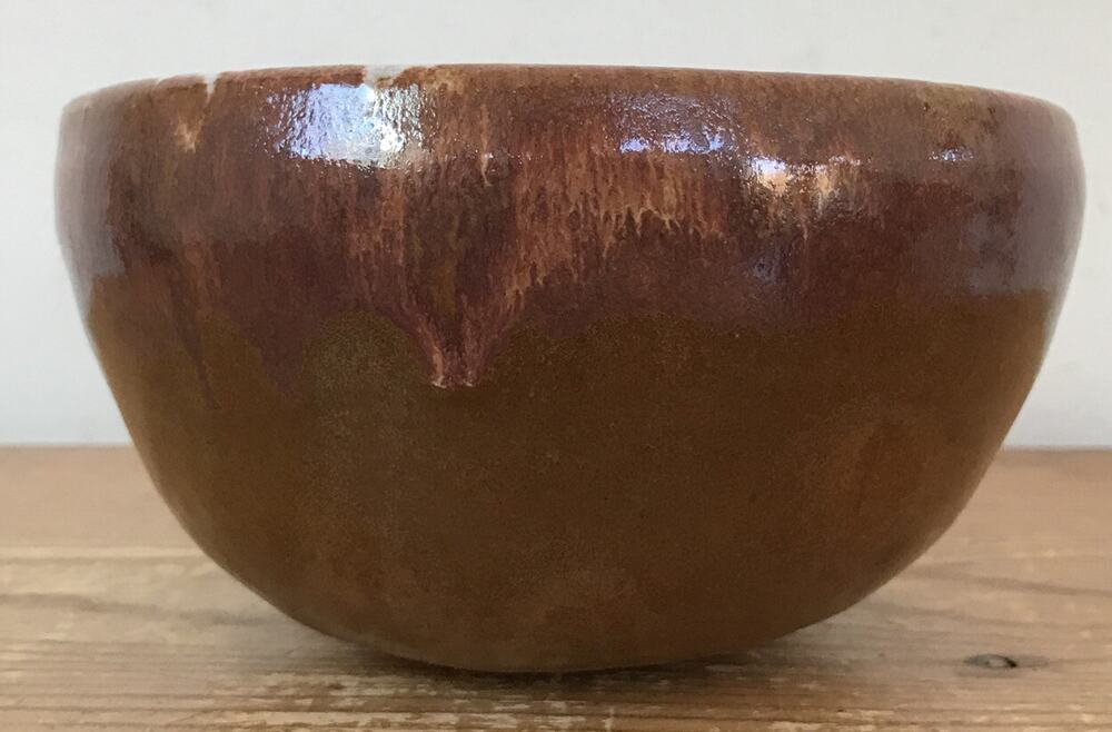 Handmade Stoneware Studio Art Pottery Ramen Soup Glazed Boho Bowl 5.5" Wide